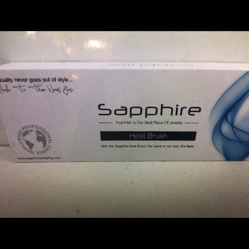 Sapphire top of line  heat brush and  dryer